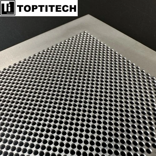 1mm Titanium Perforated Round Mesh Plate for Electrodes 2 1mm Titanium Perforated Round Mesh Plate for Electrodes 2