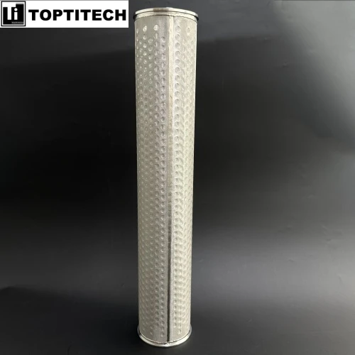 SS316L perforuoto tinklo vielos tinklo kombinuotas filtro cilindras